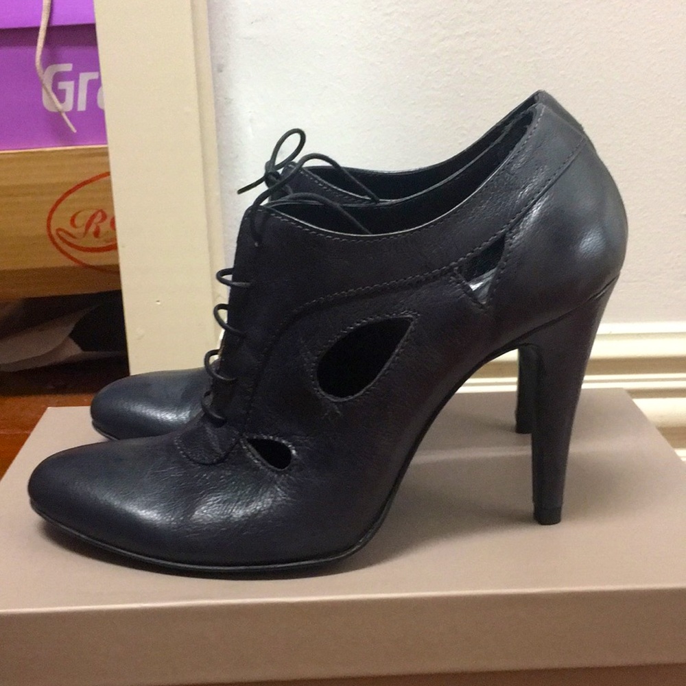Lace-up heels